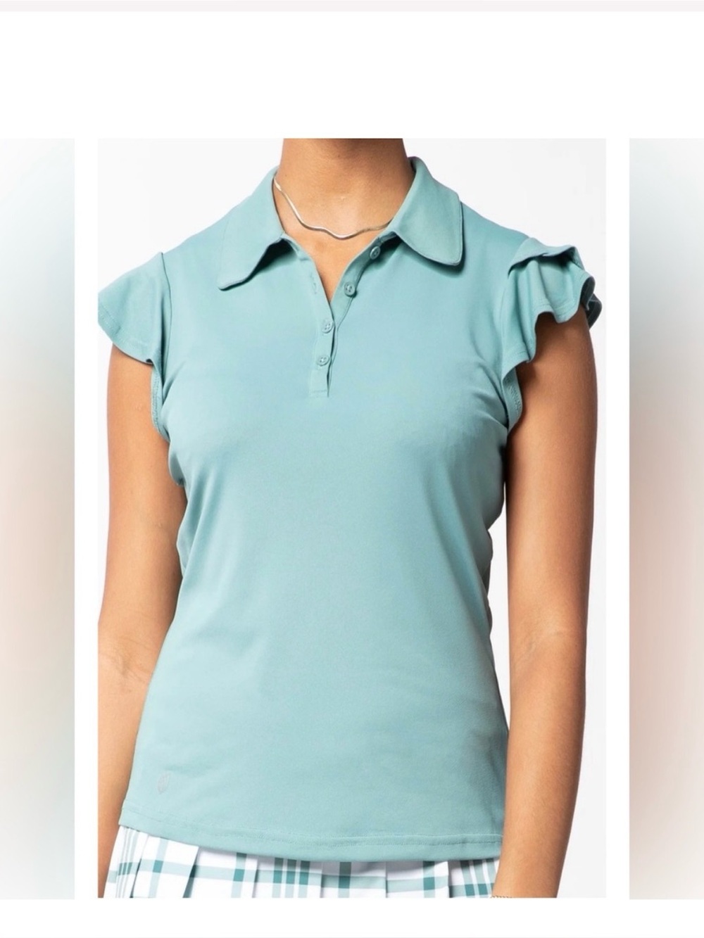 GGblue Luxe Sport Harper Golf Polo SPF NWT